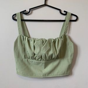 Ruched bust cami top